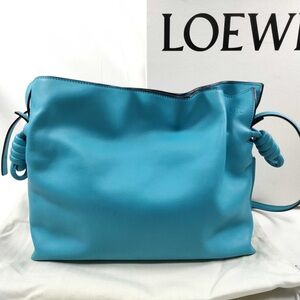 Cyan medium flamenco Loewe bag
